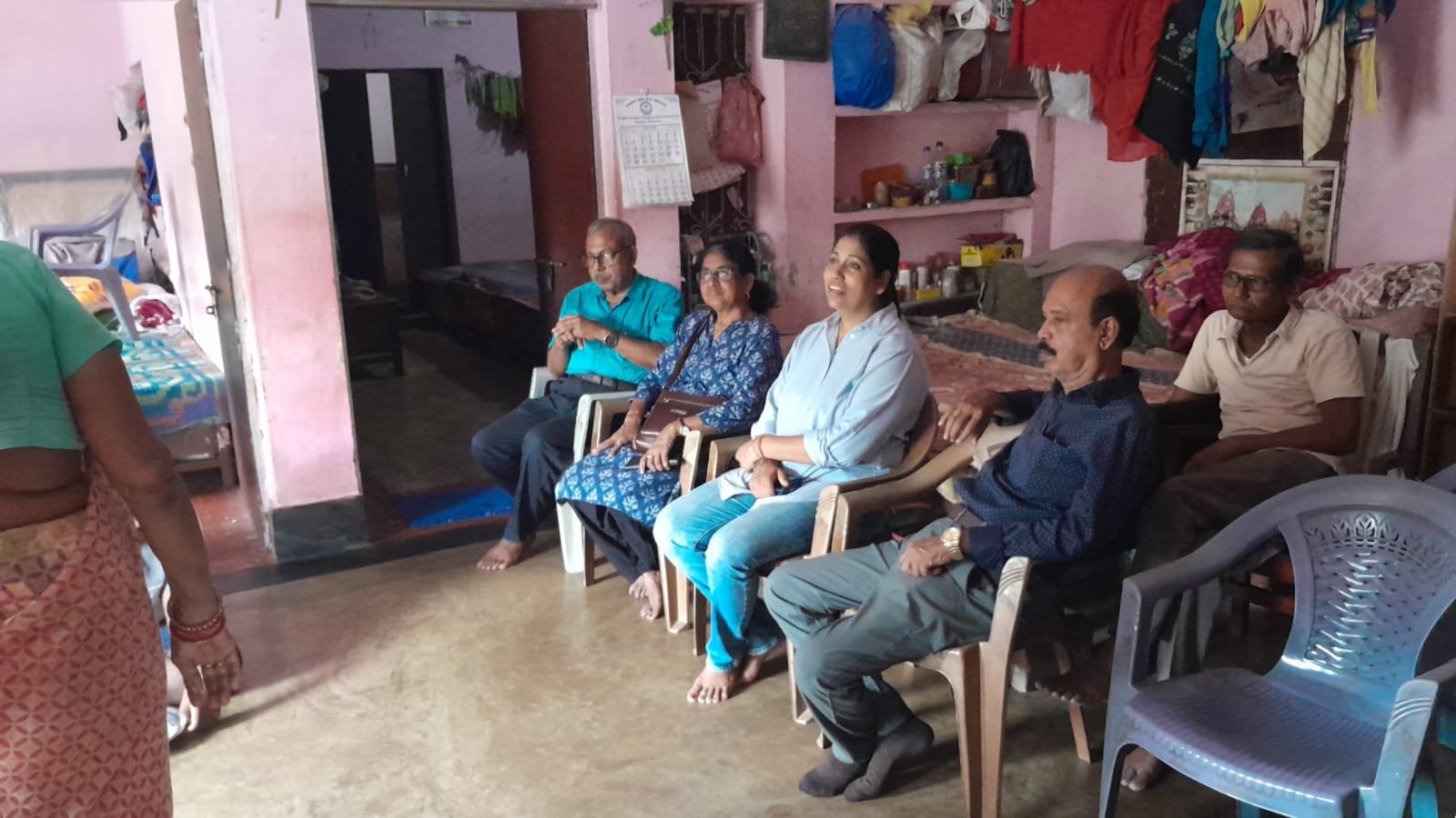 Donation and meeting the Blind School students near Balasore Municipality 2025 3 2